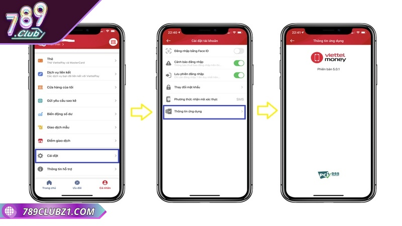 Nhanh tay tải app Viettel Money nhận 100.000 chơi 789CLUB